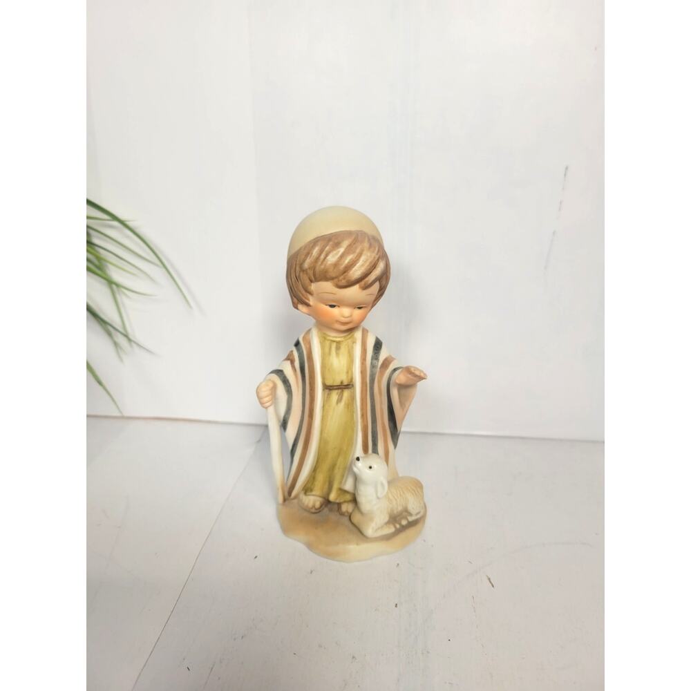 Vintage Enesco Little Bible Friends Josephs Coat of Many Colors Figurine 1980
